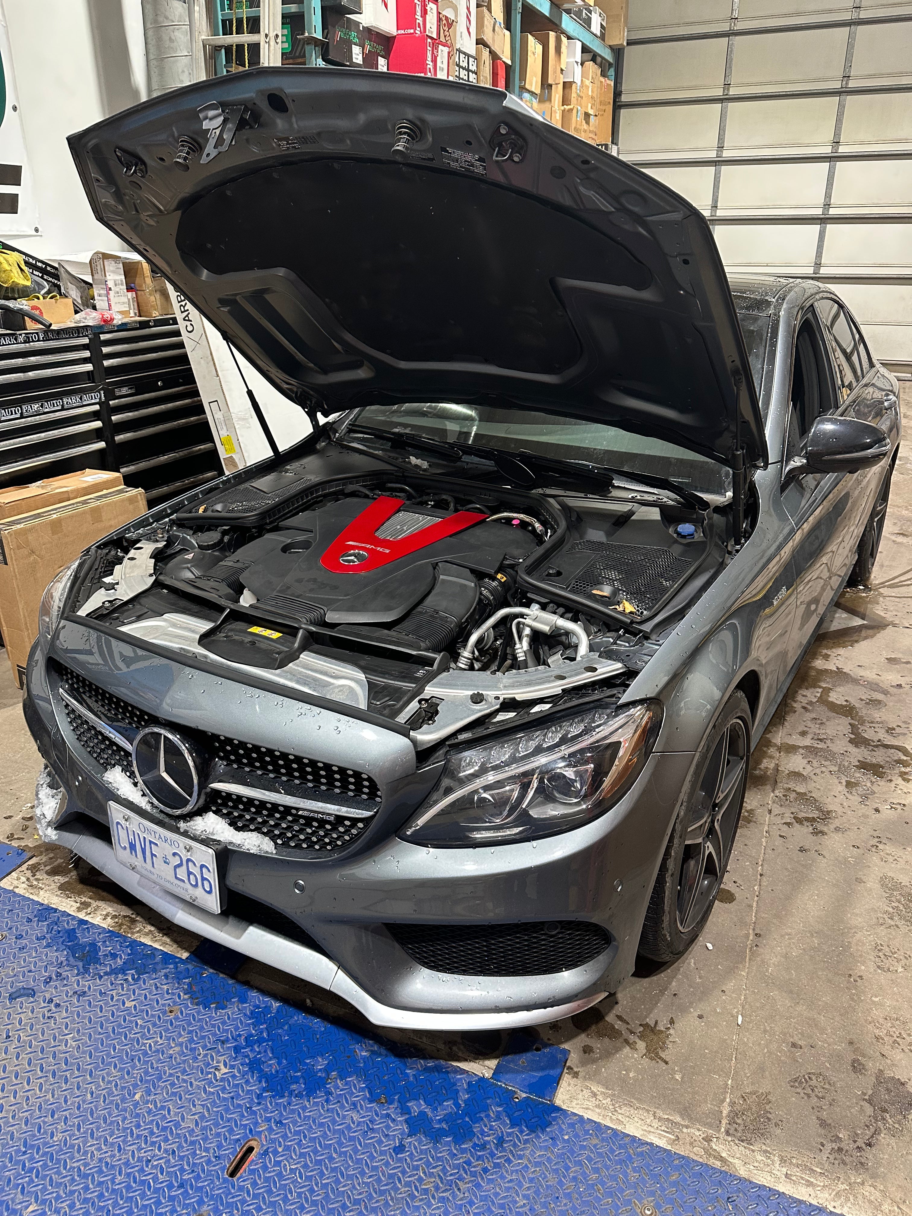 MERCEDES C43 AMG (M276 engine) 2015+ ECU TUNE STAGE 1 - STAGE 3