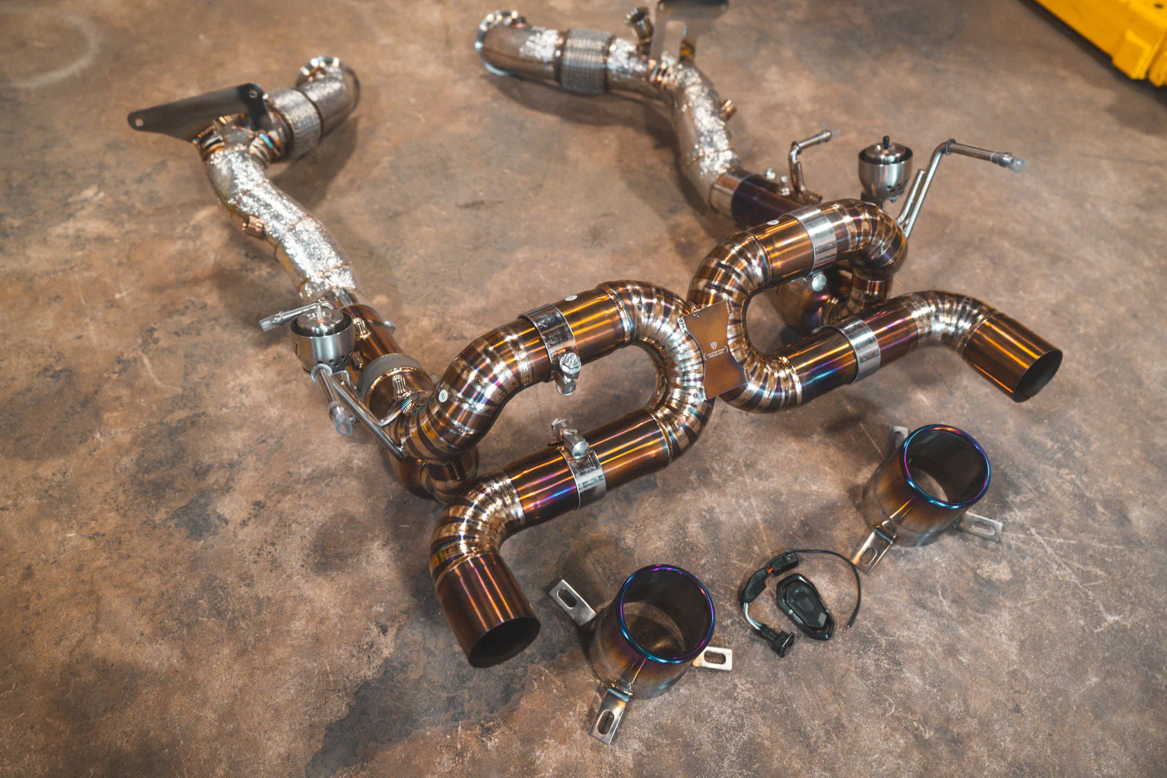 Ferrari F8 Valved Sport Exhaust System - 0
