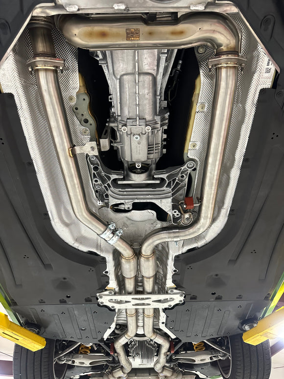 MAD BMW S58 Resonated H-Pipe Midpipe M2 G87