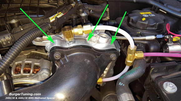 B58 Billet Water Injection Spacer (F chassis BMW)