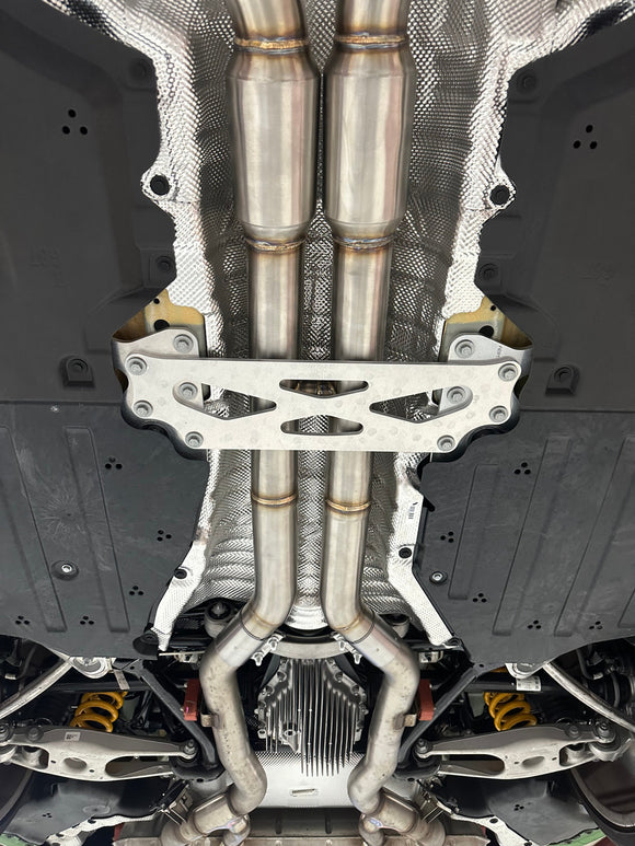 MAD BMW S58 Resonated H-Pipe Midpipe M2 G87