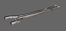 Akrapovic 2024+ Porsche Panamera Link Pipe Set (Titanium)