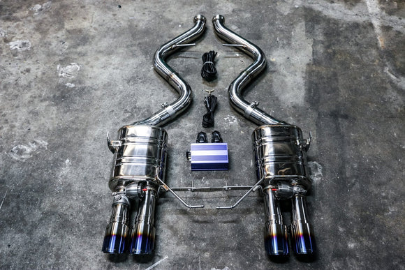BMW E9X M3 VALVED EXHAUST (V2)