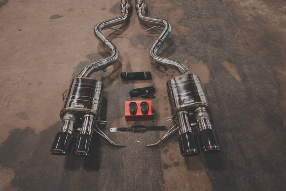 BMW E9X M3 VALVED EXHAUST (V2)