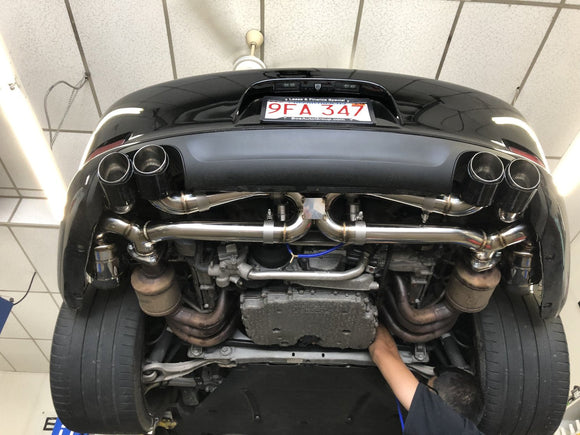 PORSCHE 991 CARRERA /S/GTS VALVED EXHAUST SYSTEM 2012-2016