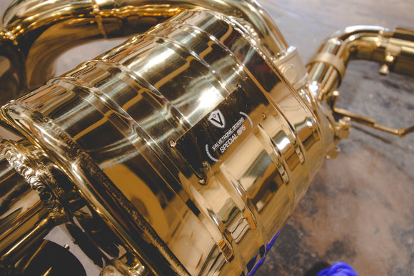 MCLAREN 570S VALVED EXHAUST + DOWNPIPES