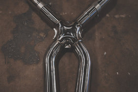 BMW M3 E9X FREE FLOW RACE MIDPIPE - 0