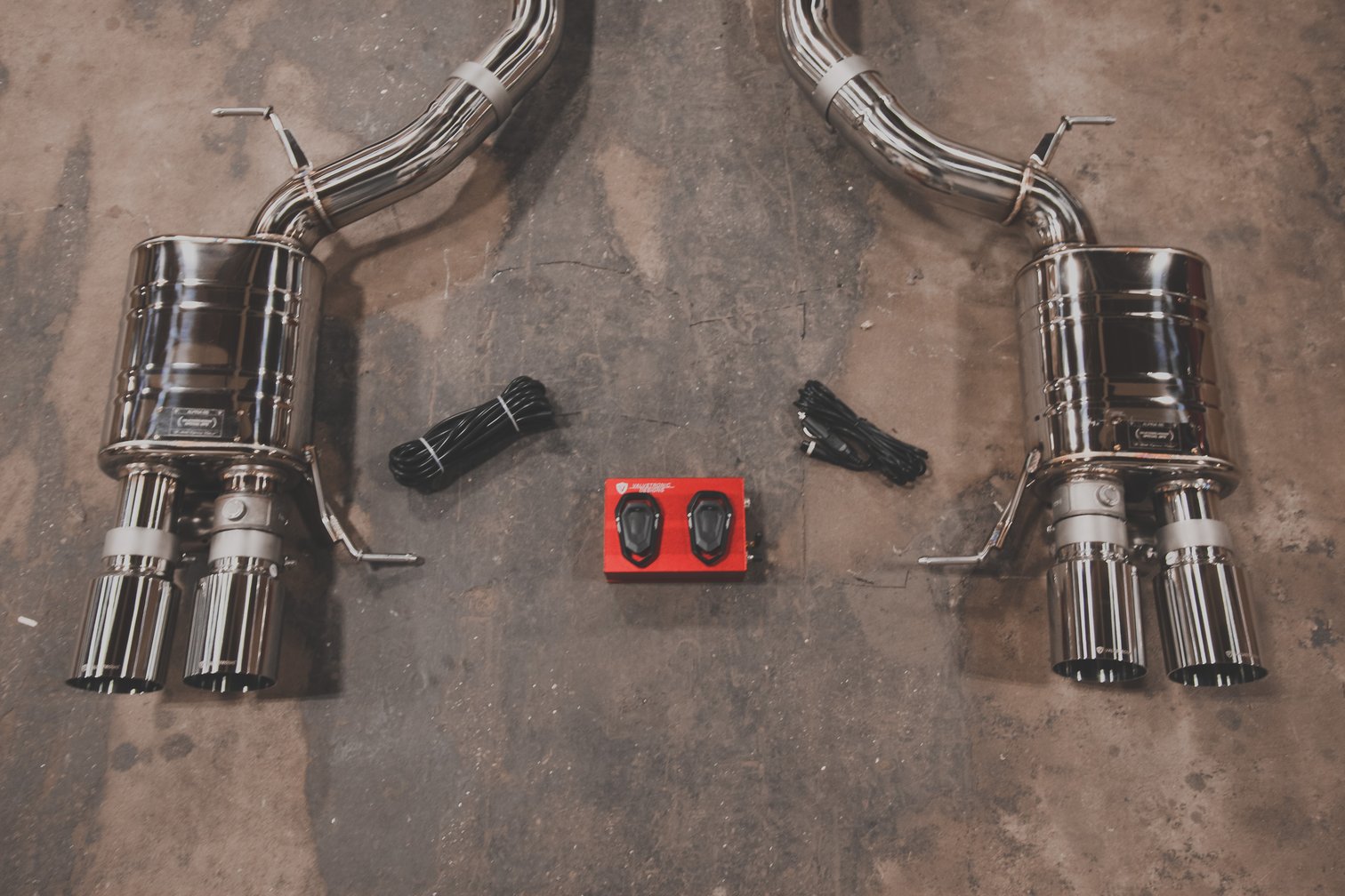 ALPINA B6 / BMW 650I VALVED EXHAUST