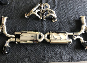 PORSCHE 911 TURBO (991) FULL VALVED EXHAUST SYSTEM