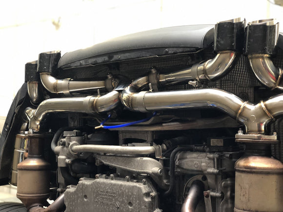 PORSCHE 991 CARRERA /S/GTS VALVED EXHAUST SYSTEM 2012-2016