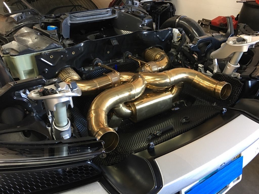 MCLAREN 720S VALVED EXHAUST