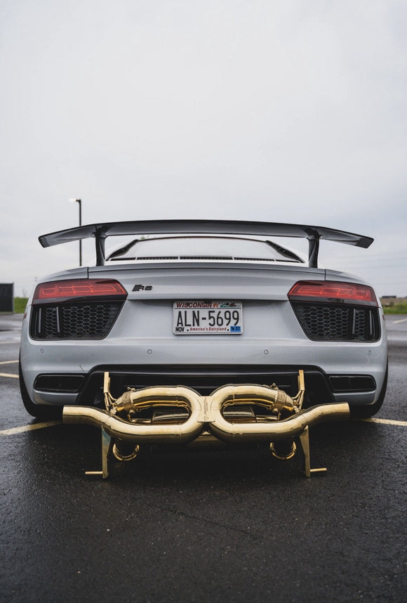 AUDI R8 V10 2017+ VALVED EXHAUST