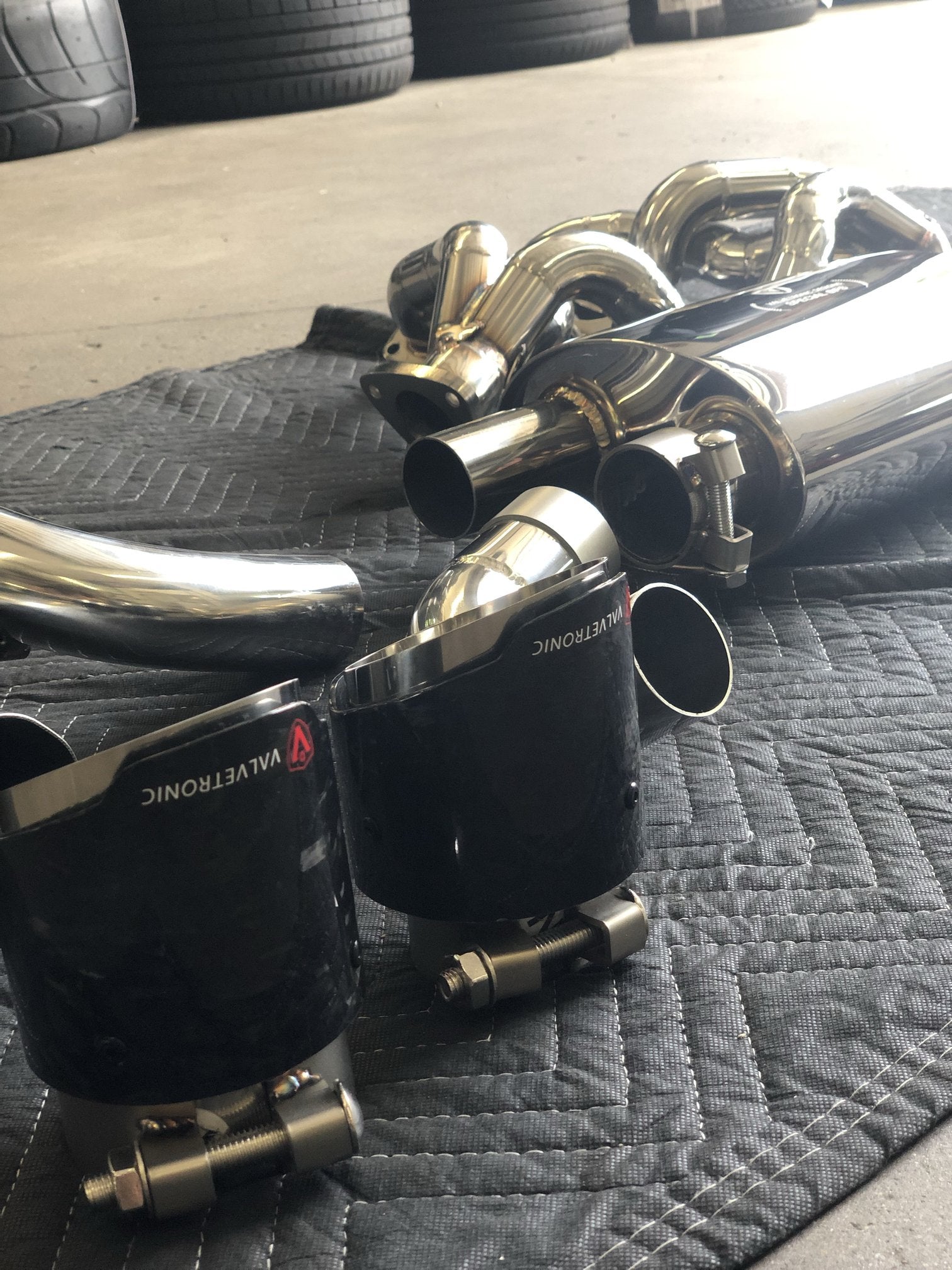 PORSCHE 911 TURBO (991) FULL VALVED EXHAUST SYSTEM