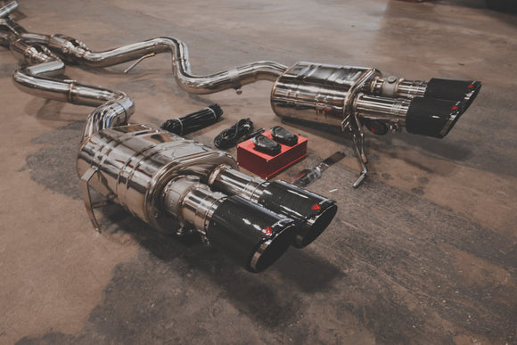 BMW E9X M3 VALVED EXHAUST (V2)