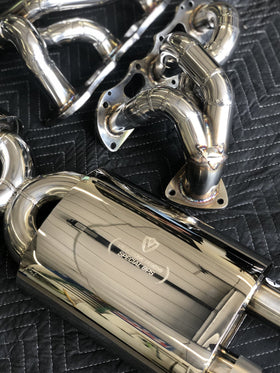 PORSCHE 911 TURBO (991) FULL VALVED EXHAUST SYSTEM - 0