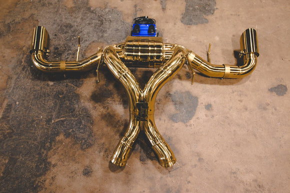 MCLAREN 570S VALVED EXHAUST + DOWNPIPES