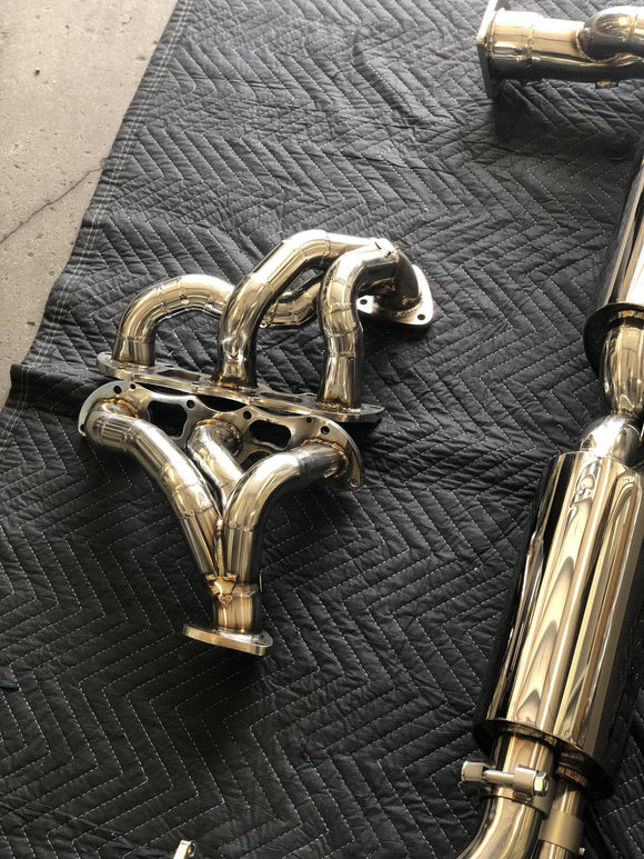 PORSCHE 911 TURBO (991) FULL VALVED EXHAUST SYSTEM