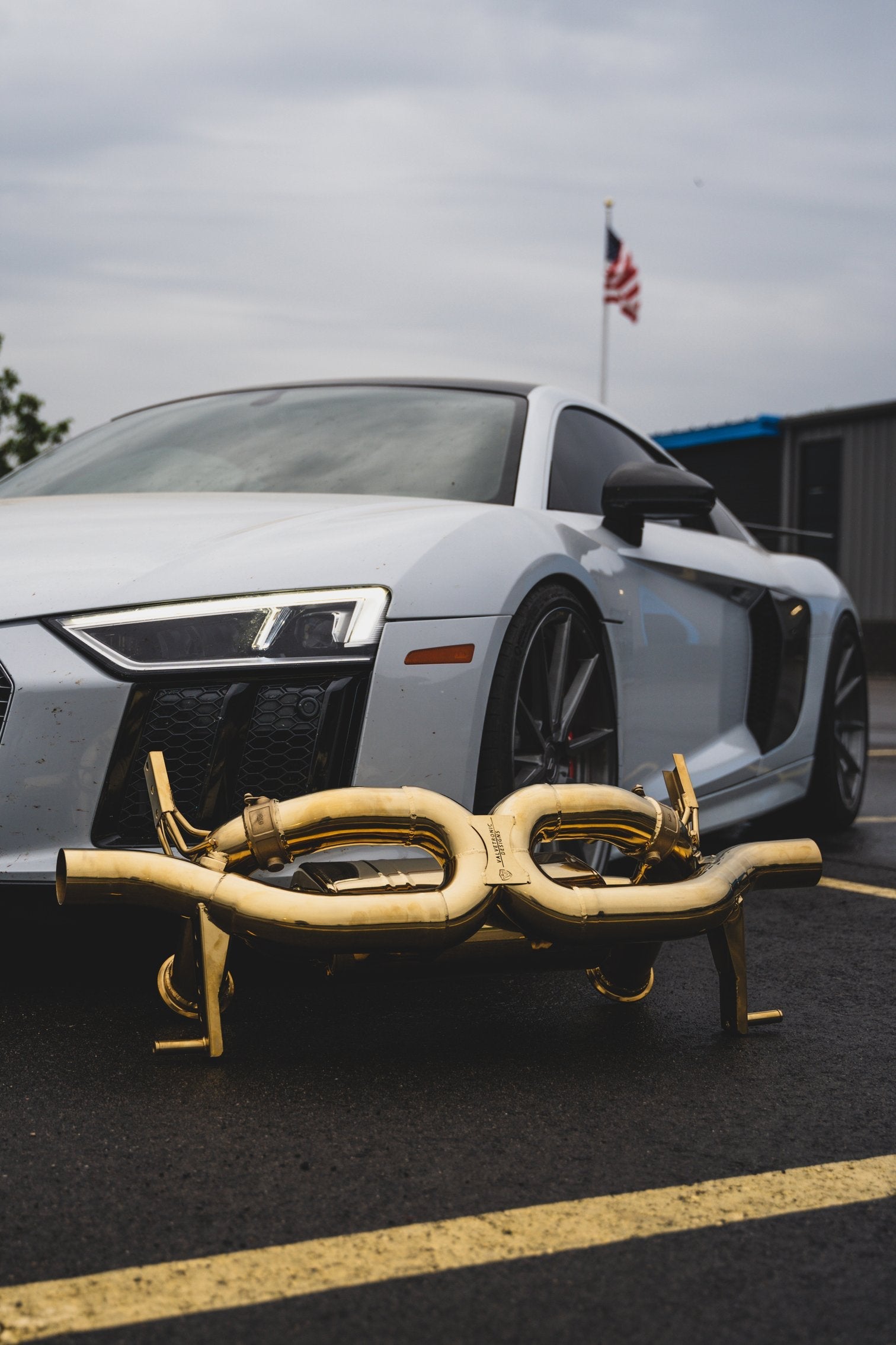 AUDI R8 V10 2017+ VALVED EXHAUST