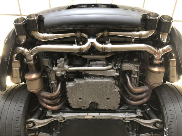 PORSCHE 991 CARRERA /S/GTS VALVED EXHAUST SYSTEM 2012-2016