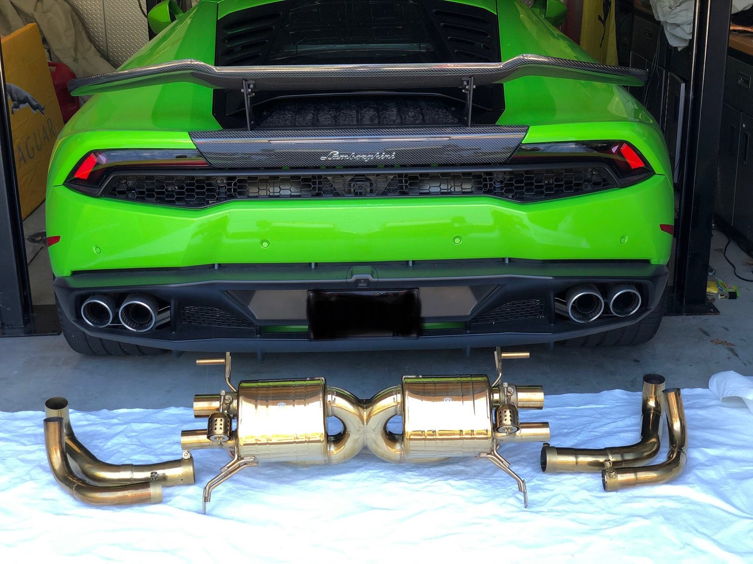 LAMBORGHINI HURACAN VALVED EXHAUST