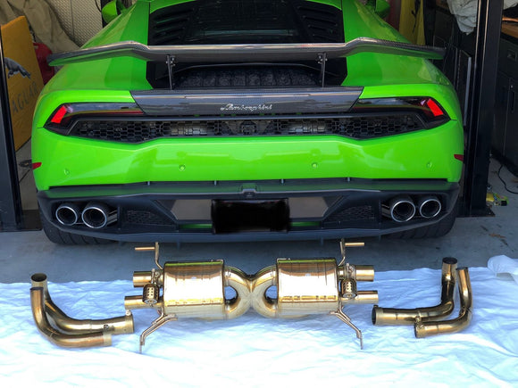 LAMBORGHINI HURACAN VALVED EXHAUST