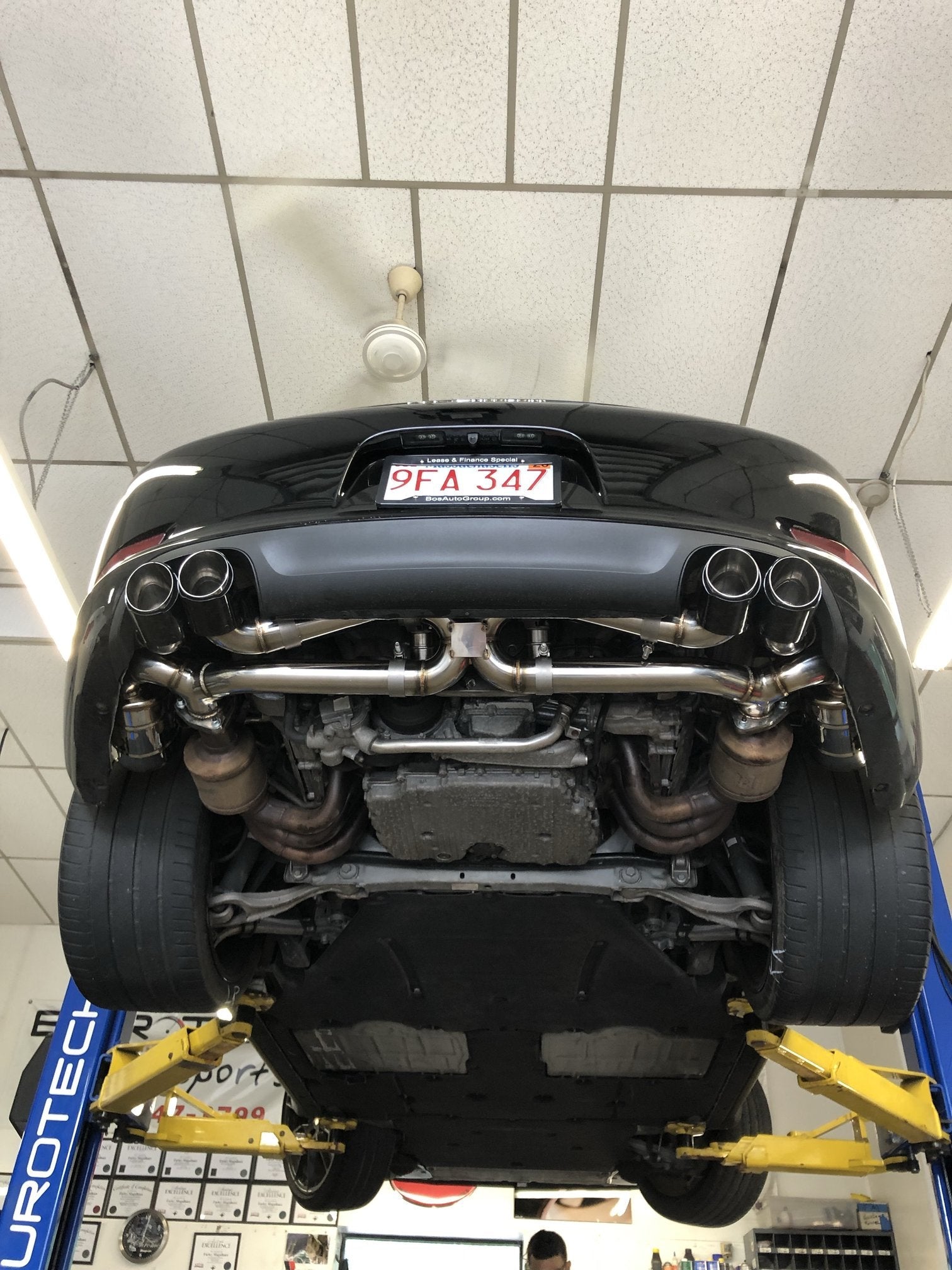 PORSCHE 991 CARRERA /S/GTS VALVED EXHAUST SYSTEM 2012-2016
