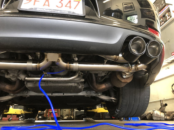 PORSCHE 991 CARRERA /S/GTS VALVED EXHAUST SYSTEM 2012-2016