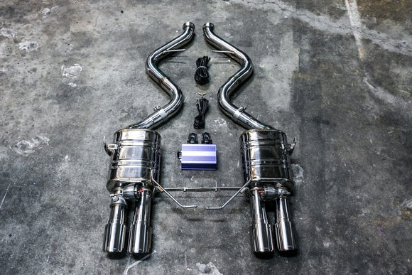 BMW E9X M3 VALVED EXHAUST (V2)
