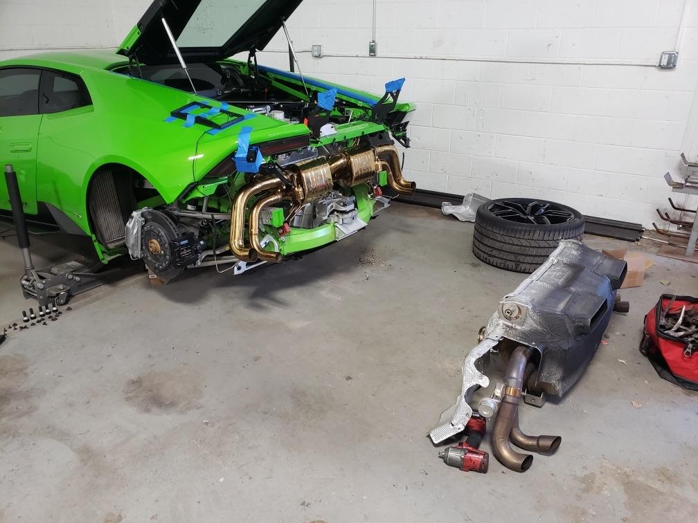 LAMBORGHINI HURACAN VALVED EXHAUST