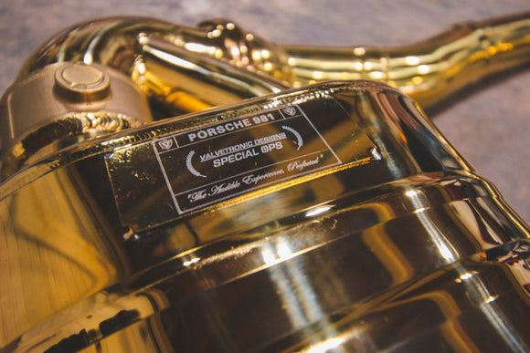 PORSCHE BOXSTER/CAYMAN 981 VALVED EXHAUST