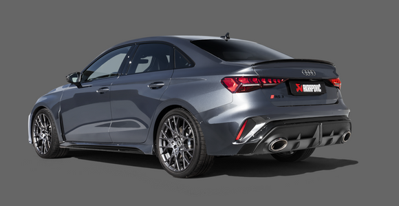 Akrapovic 2025+ Audi RS3 Sedan (8Y FL) Evolution Line Catback - Titanium: Req. P-HF1636 control kit