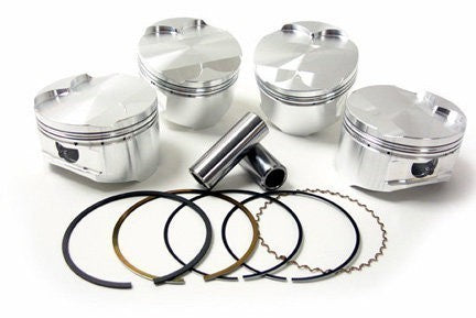 JE Pistons 2008+ VW TSI 2.0 Turbo Kit 82.5mm Bore Std Size -7.1 Dome R Skirt Piston Kit (Set of 4)