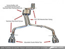 AWE Tuning S5 4.2L Track Edition Exhaust System - Polished Silver Tips-1