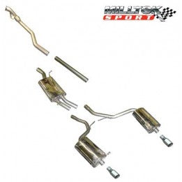 Milltek Cat Back Kit - A4 FWD 1.8T 5 spd Manual