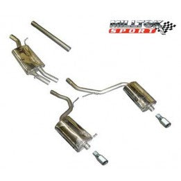 Milltek Cat Back Kit - A4 2.0T FWD Automatic