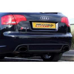MILLTEK CAT-BACK AUDI RS4 2006 2008 NON-RESONATED (LOUDER). INCLUDING EXHAUST VA