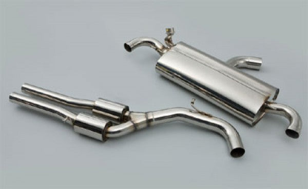 MILLTEK CAT-BACK AUDI TT MK2 2009 2014 RACING CAT-BACK: RESONATED (QUIETER). NO - 0