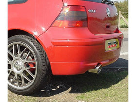 MILLTEK CAT-BACK VOLKSWAGEN GOLF 2002 2004 NON-RESONATED (LOUDER)