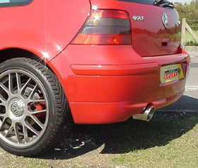 MILLTEK CAT-BACK VOLKSWAGEN GOLF 2002 2004 RESONATED (QUIETER)