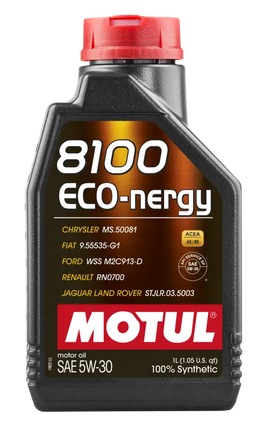 8100 ECO-NERGY 5W30 Synthetic High Performance Engine Oil (1 LITER)