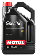 SPECIFIC 5122 0W20 (5 LITER) OEM Specific - 100% Synthetic Engine Oils-1