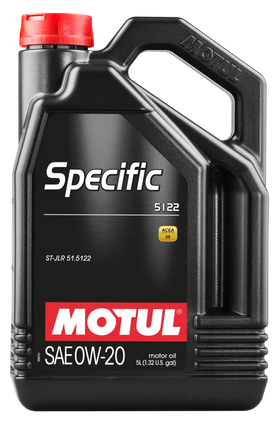 SPECIFIC 5122 0W20 (5 LITER) OEM Specific - 100% Synthetic Engine Oils
