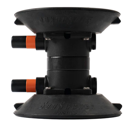 SeaSucker 6in. Double Tap - Black (SeaSuckers are Back to Back)