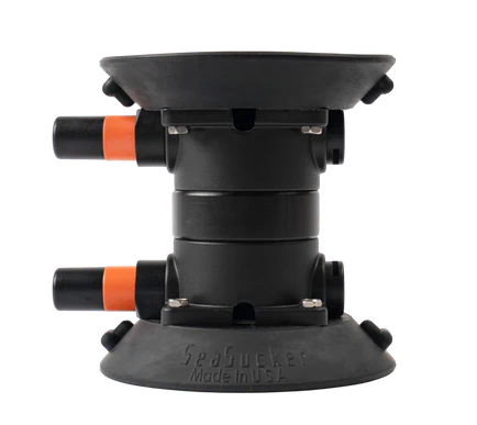 SeaSucker 4.5in. Double Tap - Black (SeaSuckers are Back to Back)