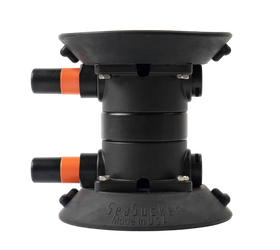 SeaSucker 4.5in. Double Tap - Black (SeaSuckers are Back to Back)