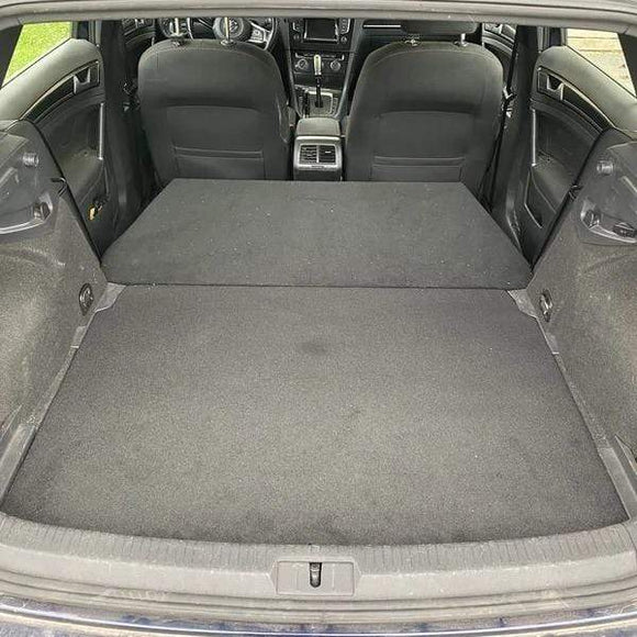 CJM Industries Rear Cargo Tray Replacement - 2020 VW Mk7/7.5 Golf / GTI / R