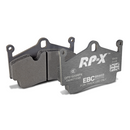 EBC Racing 12-16 Porsche Boxster 2.7L (Cast Iron Rotors Only) RP-X Rear Brake Pads-1