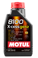 Motul 8100 X-CESS GEN2 Synthetic 5W-40 Motor Oil, 1 Liter-1