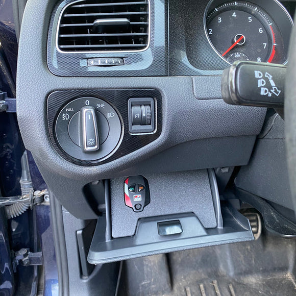 CJM Industries Coin Tray Exhaust Remote Mount - MK7 & 7.5 2015-2020 Golf / GTI / R