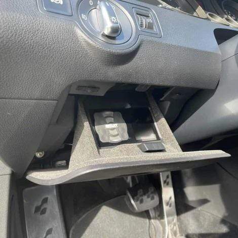 CJM Industries Coin Tray Airlift Mount - VW B6 Passat